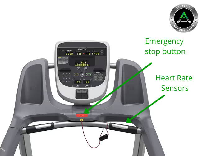 Precor TRM 835 V1 Treadmill + P30 Console (Refurbished) – Ace
